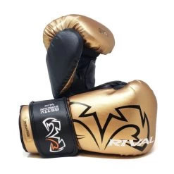 Rival RS11V-Evolution Velcro Sparring Boxing Gloves -Boxing Equip Shop rv137 gold 2