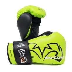 Rival RS11V-Evolution Velcro Sparring Boxing Gloves -Boxing Equip Shop rv137 lime