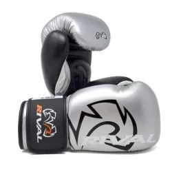 Rival RB-7 Fitness Bag Boxing Gloves 10 Rival RB-7 Fitness Bag Boxing Gloves -Boxing Equip Shop rv155 silver a