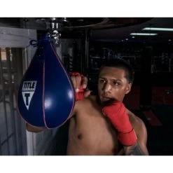TITLE Leather Super Fast Speed Bag 7 TITLE Leather Super Fast Speed Bag -Boxing Equip Shop sbl bl 1 5
