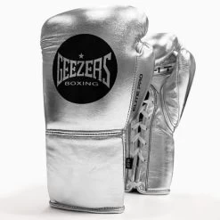 Geezers Elite Pro Fight Gloves - Special Edition 29 Geezers Elite Pro Fight Gloves - Special Edition -Boxing Equip Shop silver 6