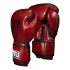 TITLE Boxing Blood Red Leather Bag Gloves