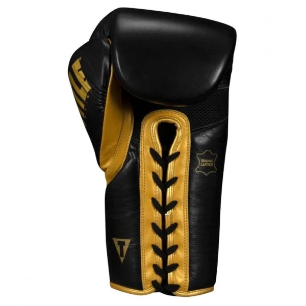 TITLE Boxing Roberto Duran Leather Sparring Gloves - Lace 2 TITLE Boxing Roberto Duran Leather Sparring Gloves - Lace - Image 2
