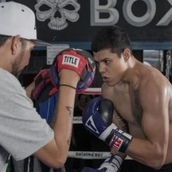 TITLE Boxing Speed Mitt 8 TITLE Boxing Speed Mitt -Boxing Equip Shop title boxing speed mitt black red blue 4