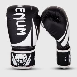 Venum Challenger 2.0 Kids Boxing Gloves - Black/White