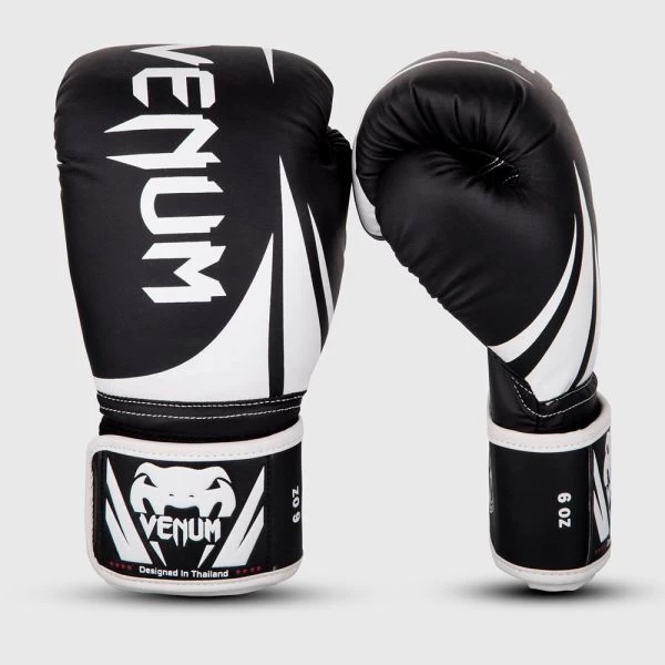 Venum Challenger 2.0 Kids Boxing Gloves - Black/White 1 Venum Challenger 2.0 Kids Boxing Gloves - Black/White