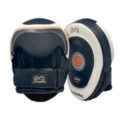Rival RPM10-2.0 Intelli-Shock Punch Mitts 5 Rival RPM10-2.0 Intelli-Shock Punch Mitts -Boxing Equip Shop white black 1
