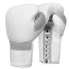 TITLE White Lace Sparring Gloves 2.0