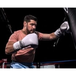 TITLE White Lace Sparring Gloves 2.0 -Boxing Equip Shop whsg2 1